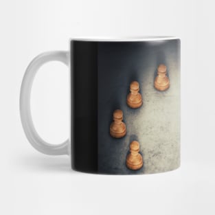 chess queen surrounded Mug